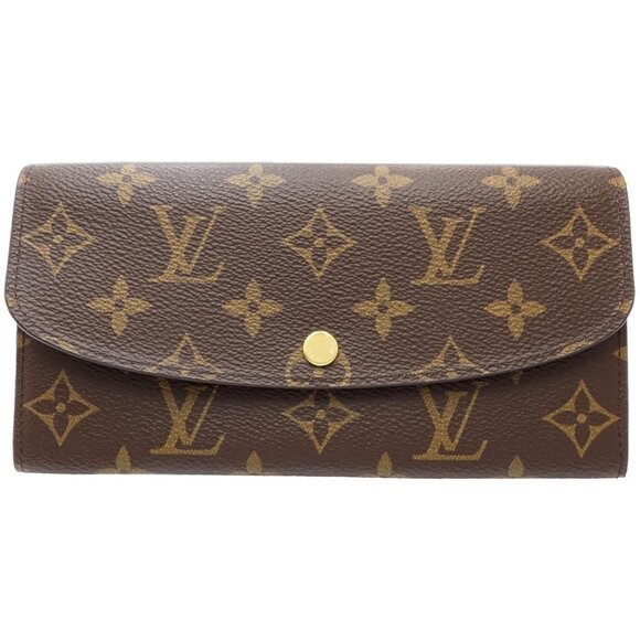 LOUIS VUITTON Brown Monogram Wallet - Picture 1 of 9